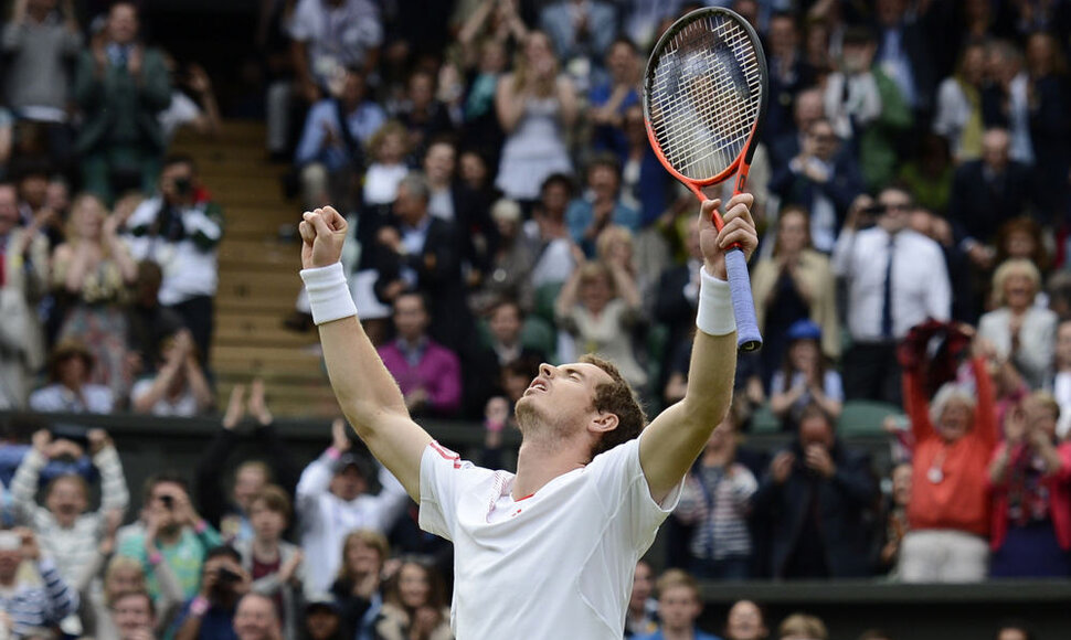 Andy Murray siekia pirmo Vimbldono finalo karjeroje