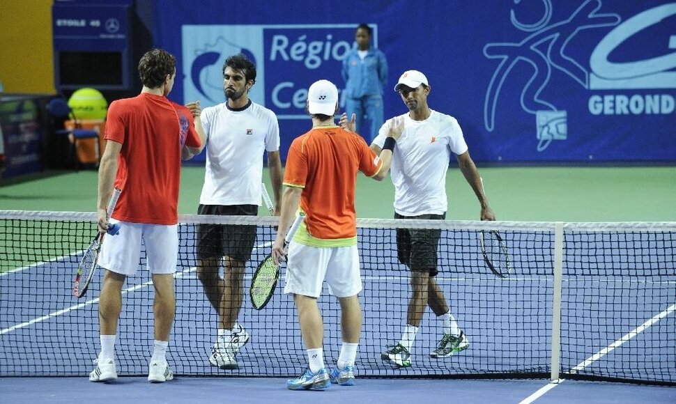 Ernestas Gulbis ir Ričardas Berankis