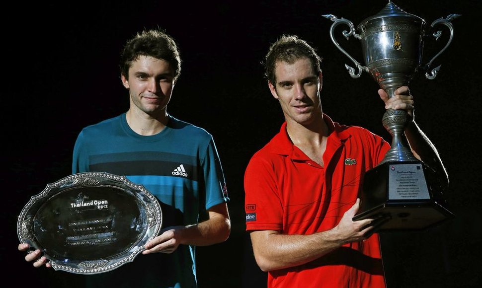 Gilles Simonas ir Richardas Gasquet