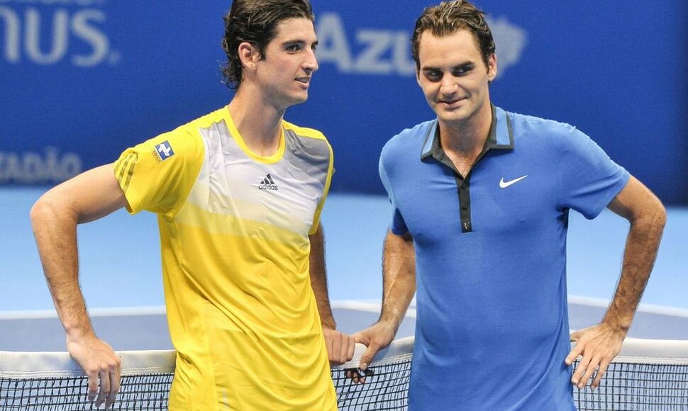 Thomazas Belluccis ir Rogeris Federeris