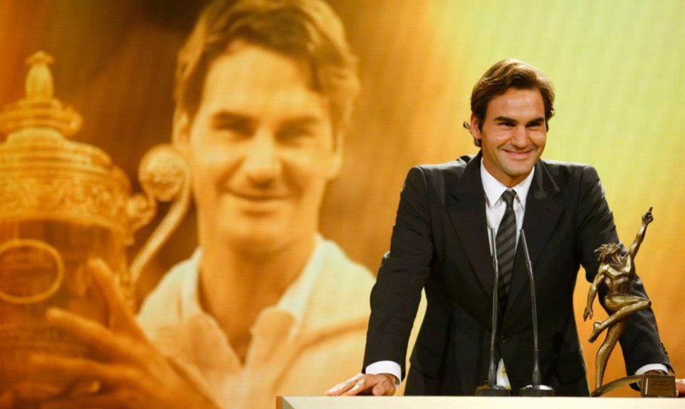 Rogeris Federeris pripažintas geriausiu metų Šveicarijos sportininku