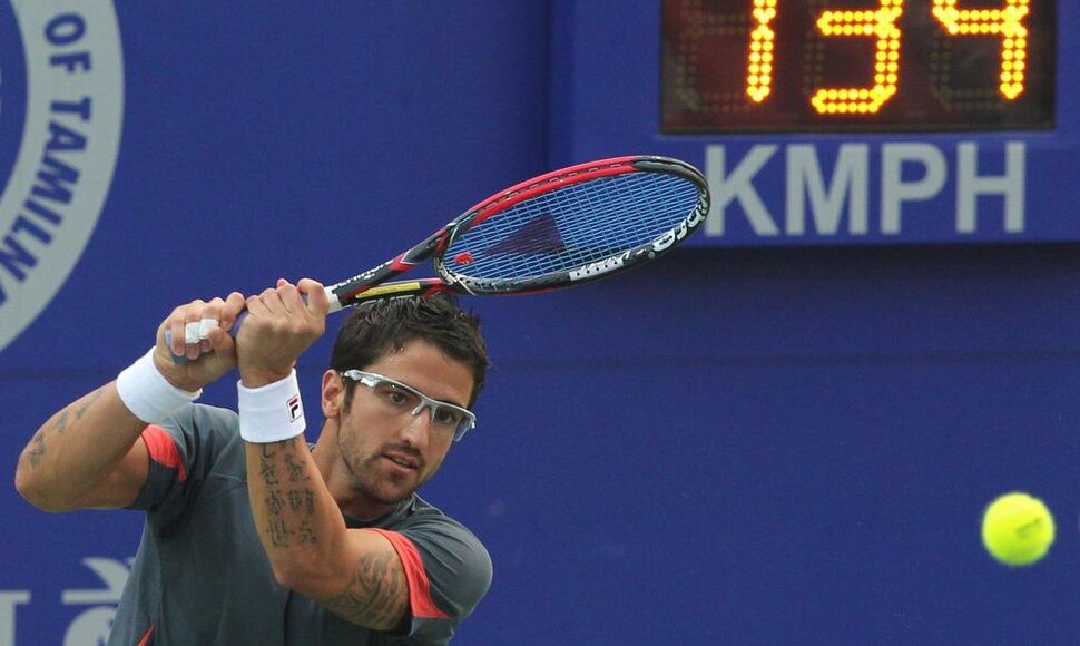 Janko Tipsarevičius antrus metus iš eilės žais Indijos turnyro finale
