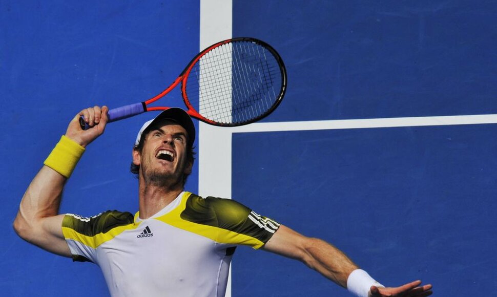 Trečia pasaulio raketė Andy Murray pirmą kartą žais su Ričardu Berankiu