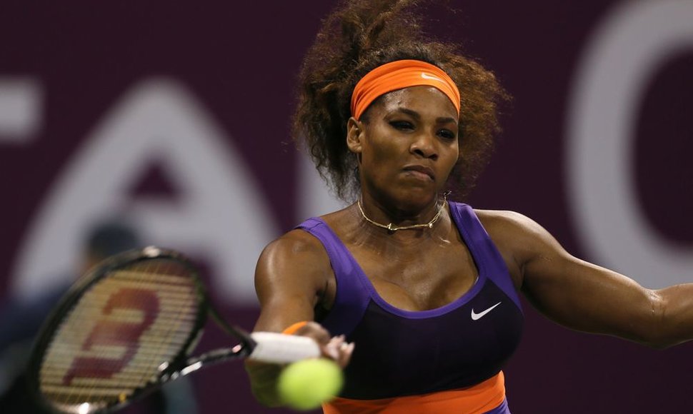 Serena Williams jau užsitikrino pirmos pasaulio raketės titulą