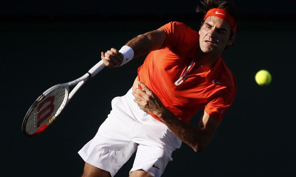 Rogeris Federeris Indian Velso varžybose iškovojo 41-ą pergalę