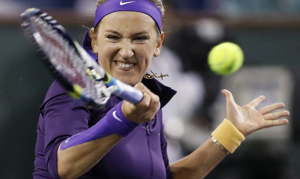 Viktorija Azarenka gina Indian Velso čempionės titulą