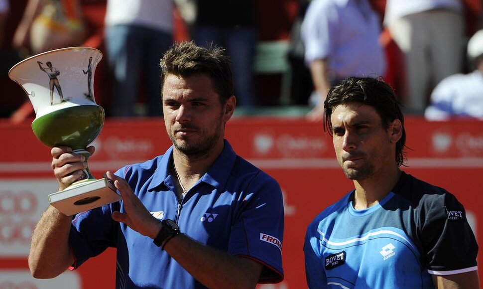 Stanislas Wawrinka ir Davidas Ferreras
