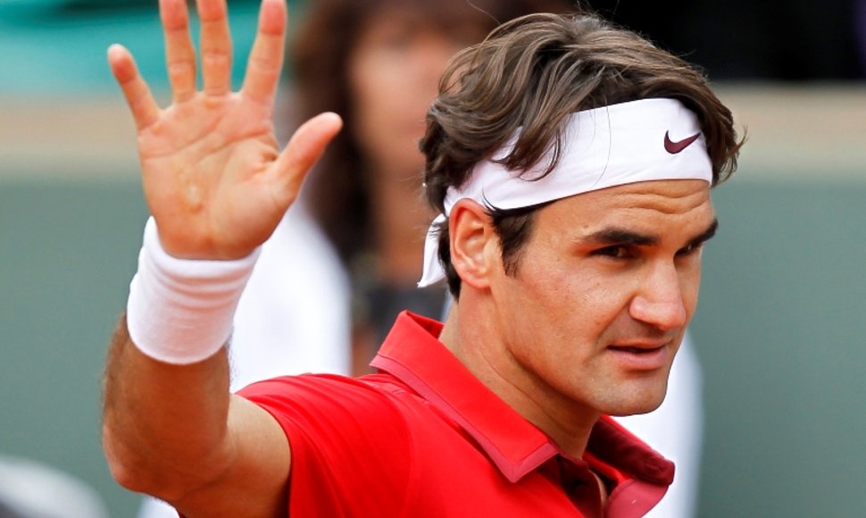 Rodger Federer iškovojo trečią pergalę „French Open“ turnyre
