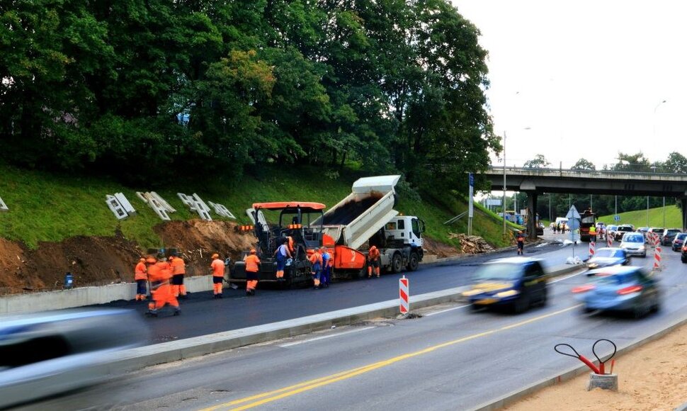 Geležinio Vilko gatvėje nuo rugsėjo bus mažiau apribojimų
