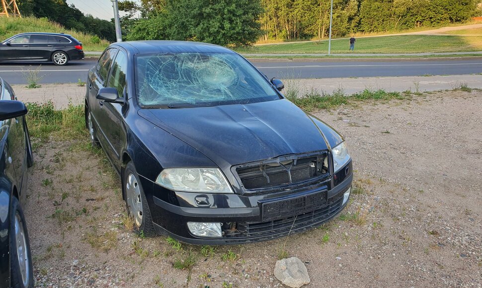 Apleisti automobiliai Fabijoni&scaron;kėse