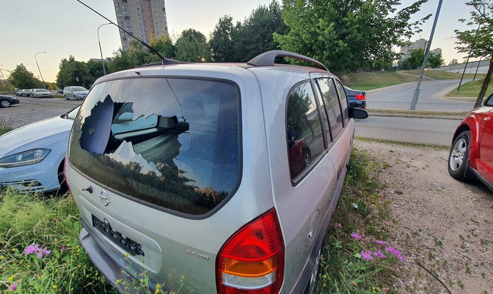 Apleisti automobiliai Fabijoni&scaron;kėse