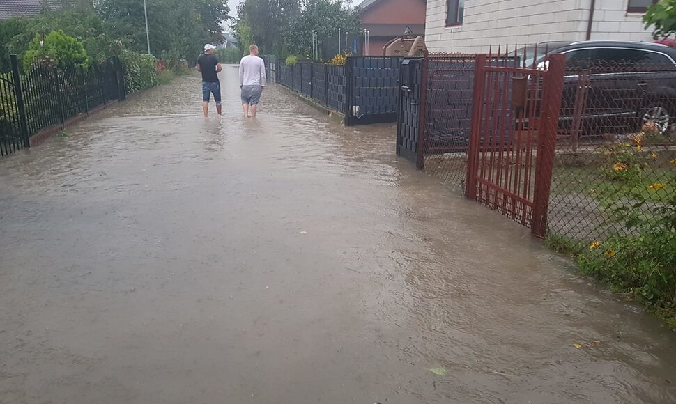 Užlietos Zamostės gatvės