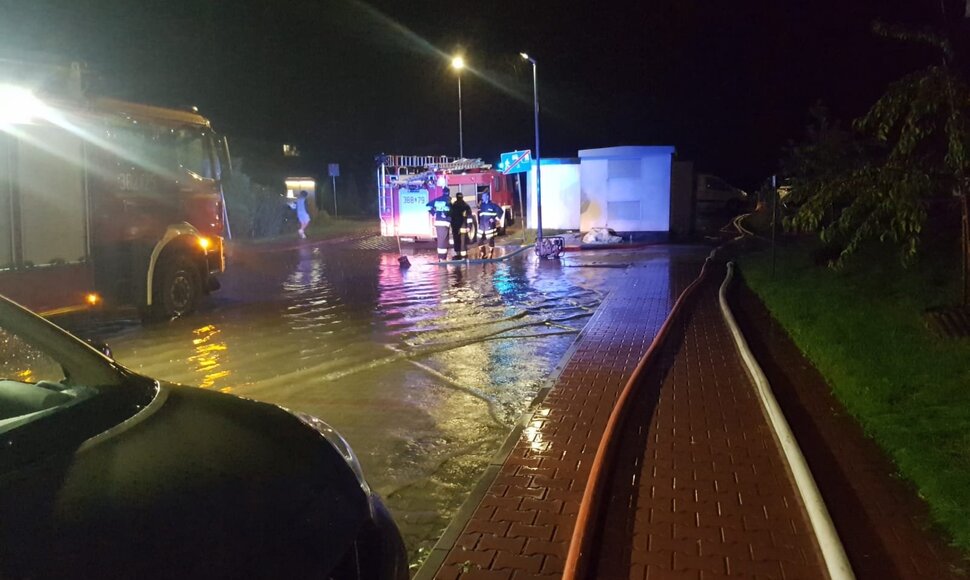 Užlietos Zamostės gatvės