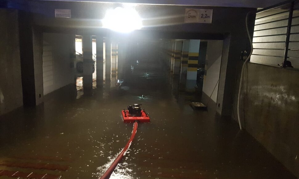 Užlietos Zamostės gatvės