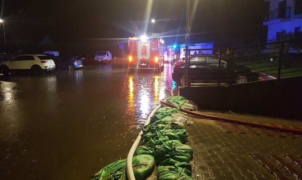 Užlietos Zamostės gatvės