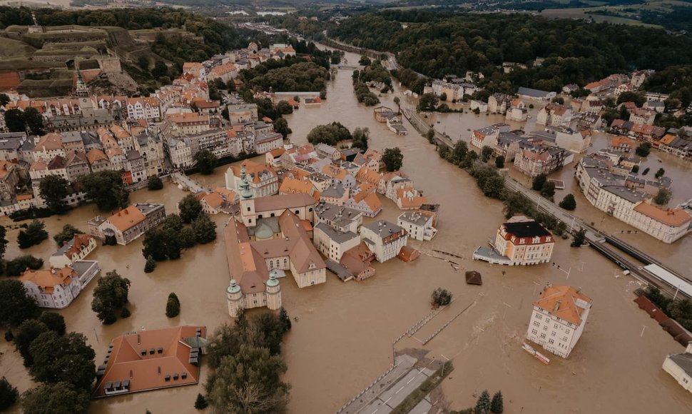 Klodzko miestas po vandeniu