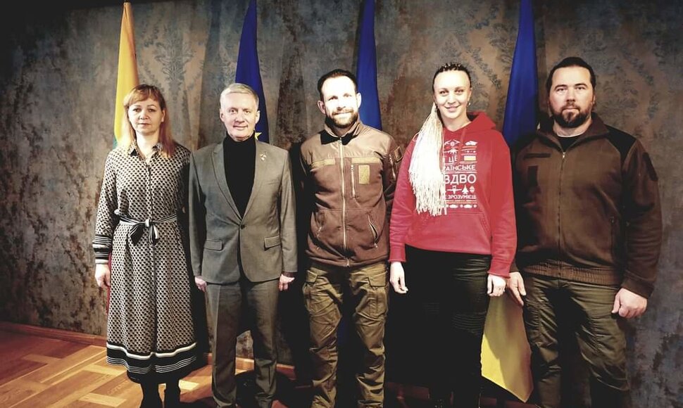 Susitikimas Lietuvos ambasadoje Kyjive, 2022 m.