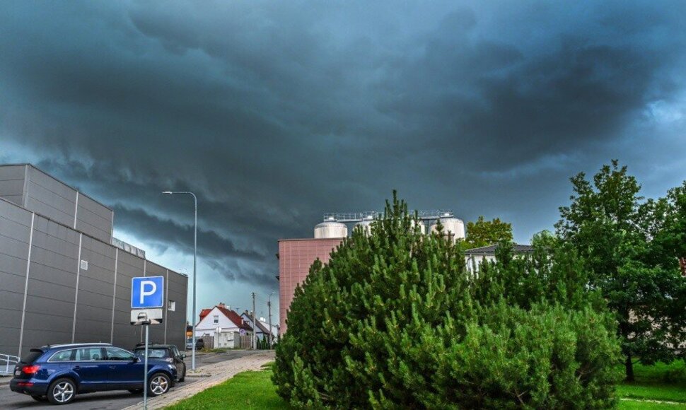 Debesys Panevėžyje