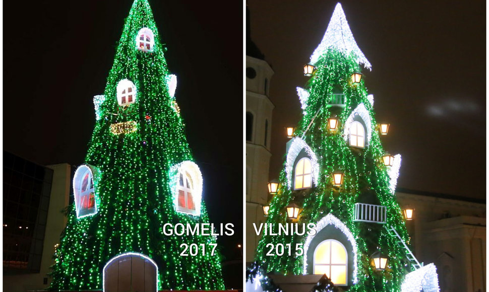 Gomelio ir Vilniaus eglės