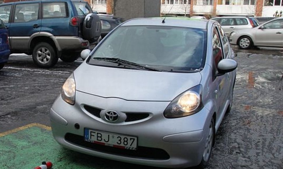 Elektromobilis „Toyota Aygo“