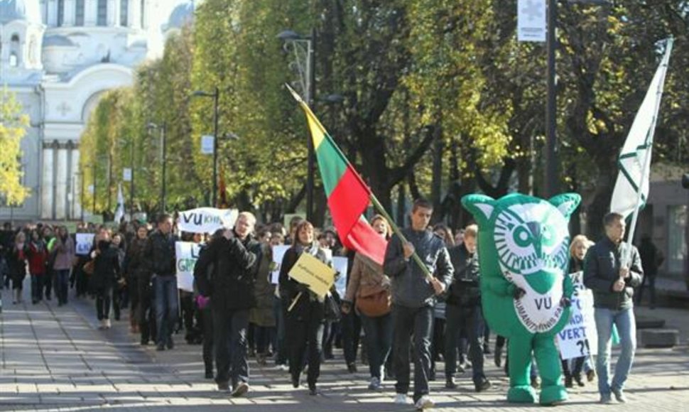 Studentų protesto eitynės