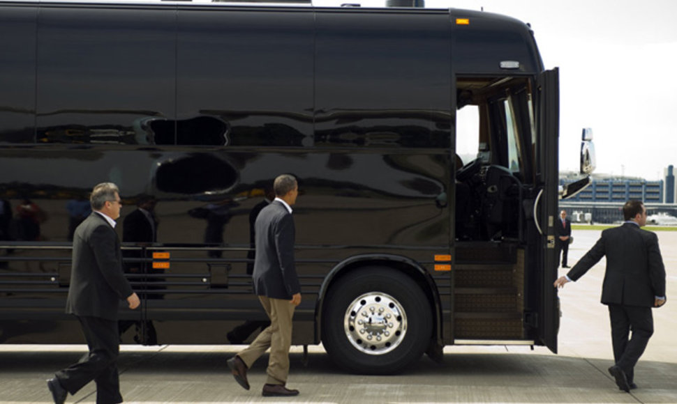 Baracko Obamos autobusas