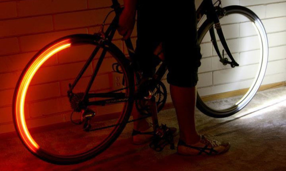 "Revolights" dviračių šviesos
