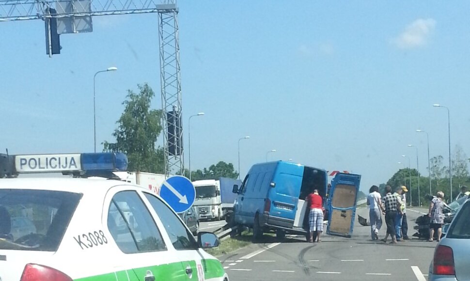 Avarija Jonavos rajone