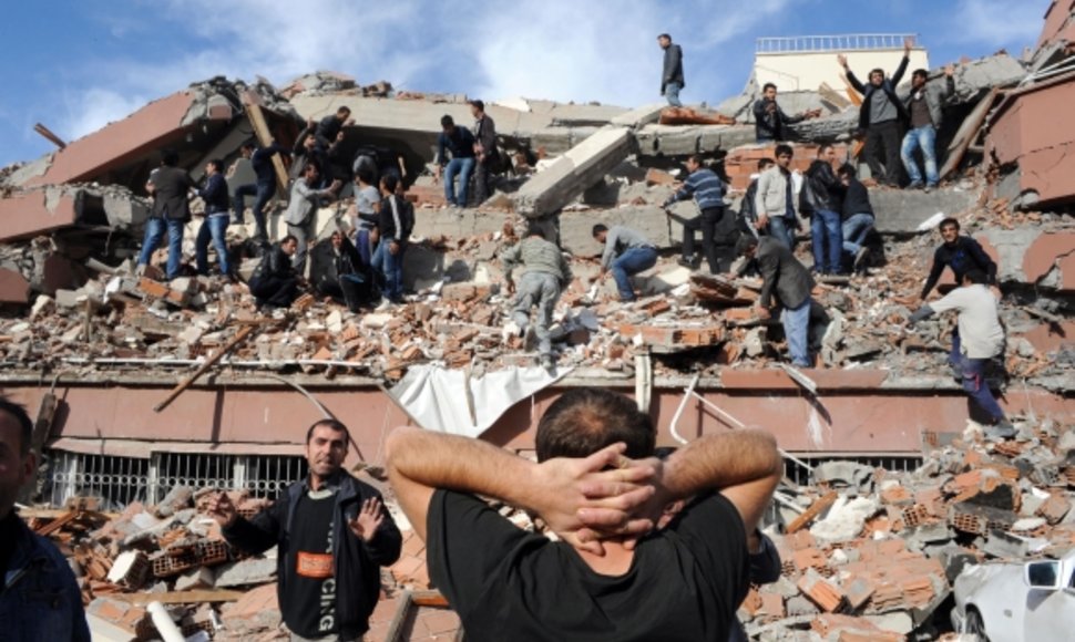 Žemės drebėjimas Turkijoje