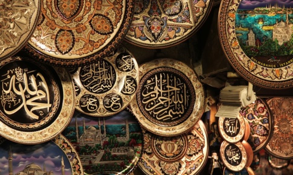 Turkiško turgaus (Grand Bazaar) žvilgesys