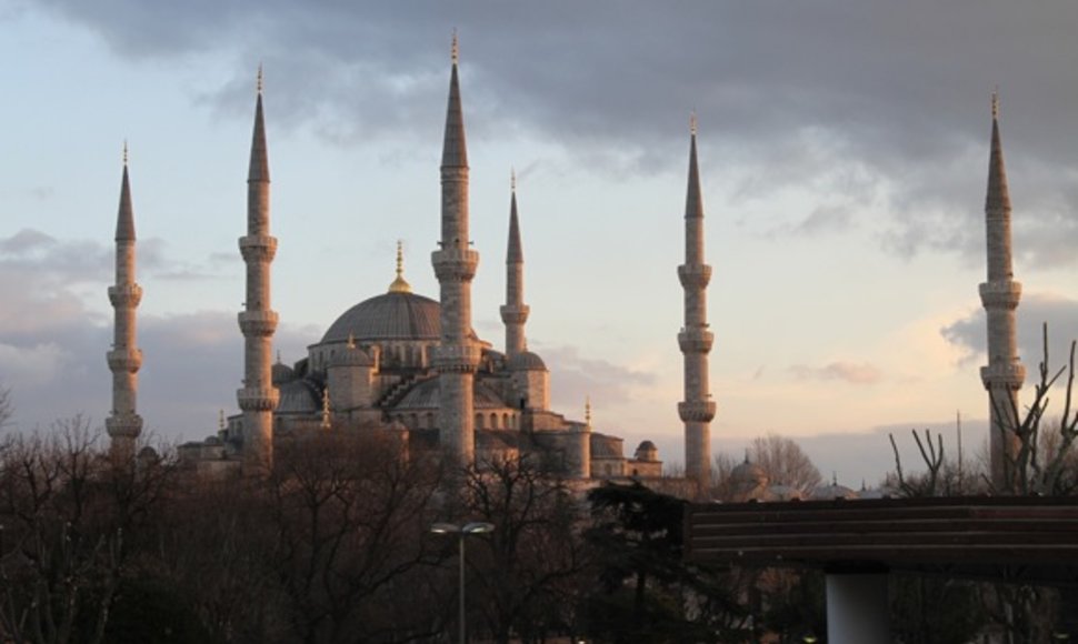 Didinga Mėlynoji (Sultanahmet Cami) mečetė Stambule