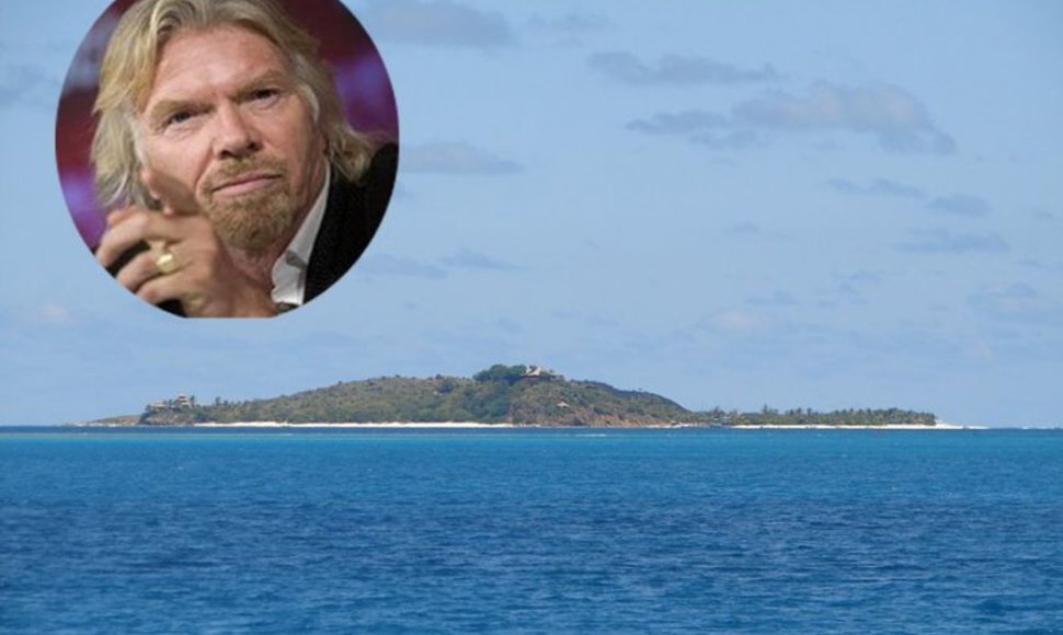 Žymusis britų milijardierius Richardas Bransonas 1970 metais nusipirko Nekerio salą Britų salyne, Karibų jūroje, tik už pusę milijono litų. Dabar ši sala nuomojama turtingiesiems už 120 tūkst. litų nakčiai. 