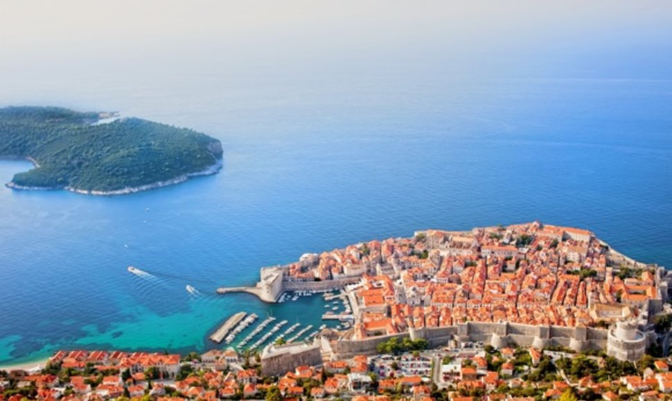 Dubrovnikas - Kroatijos turizmo centras.