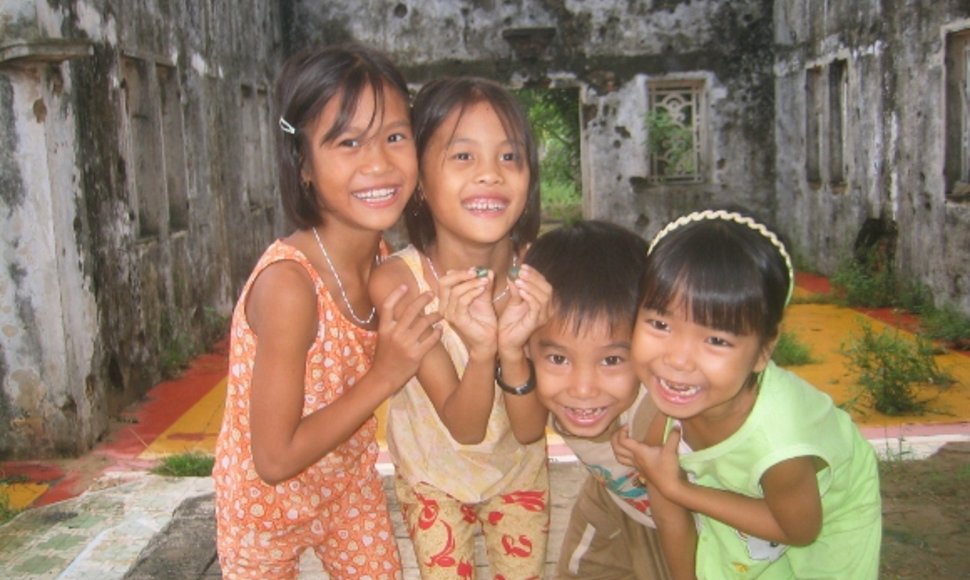 Vietnamiečių vaikai
