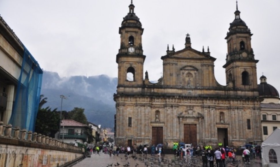Kolumbijos sostinė Bogota užburia savo dvasia