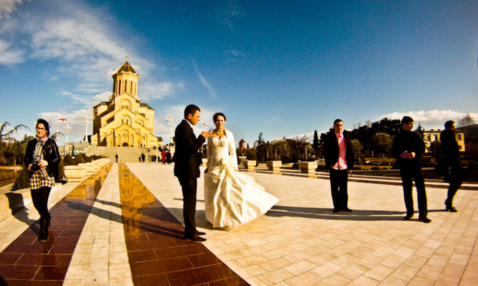 Vestuvės Tbilisyje