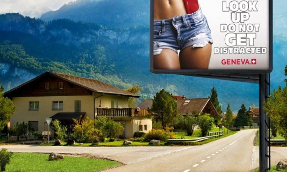 pubblicità Geneva Svizzera