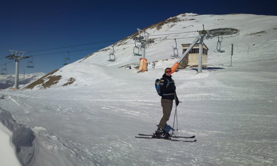 Kas galėjo pagalvoti, kad smagiausia pramoga Irane - slidinėjimas