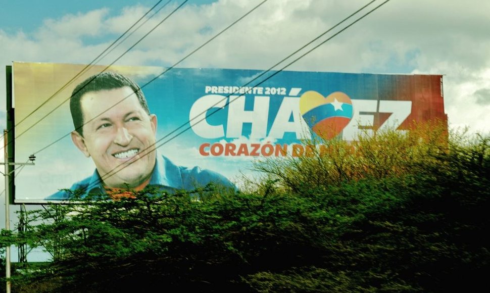 Hugo Chavezas - tėvynės širdis. 