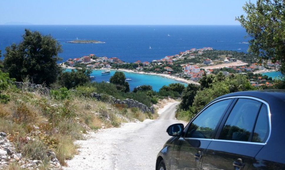 Keliauti po Kroatiją patogiausia automobiliu