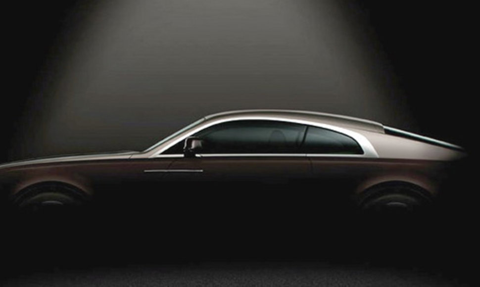 „Rolls-Royce Wraith“ fragmentai