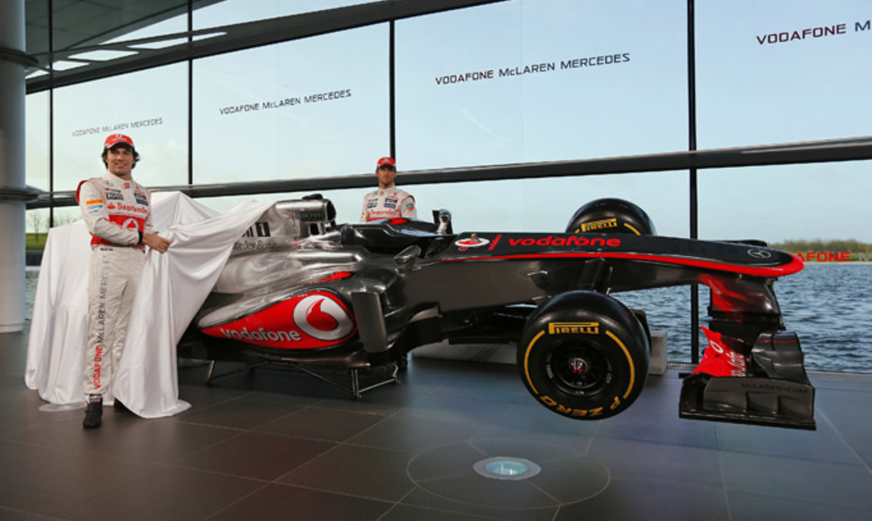 „McLaren MP4-28“ bolido pristatymas