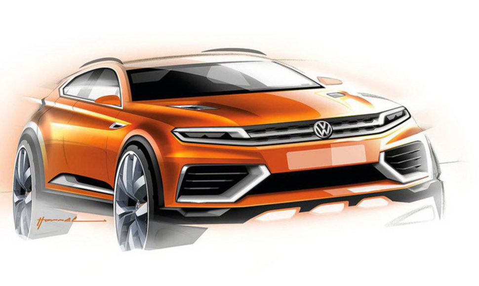 „Volkswagen CrossBlue Coupe Concept“