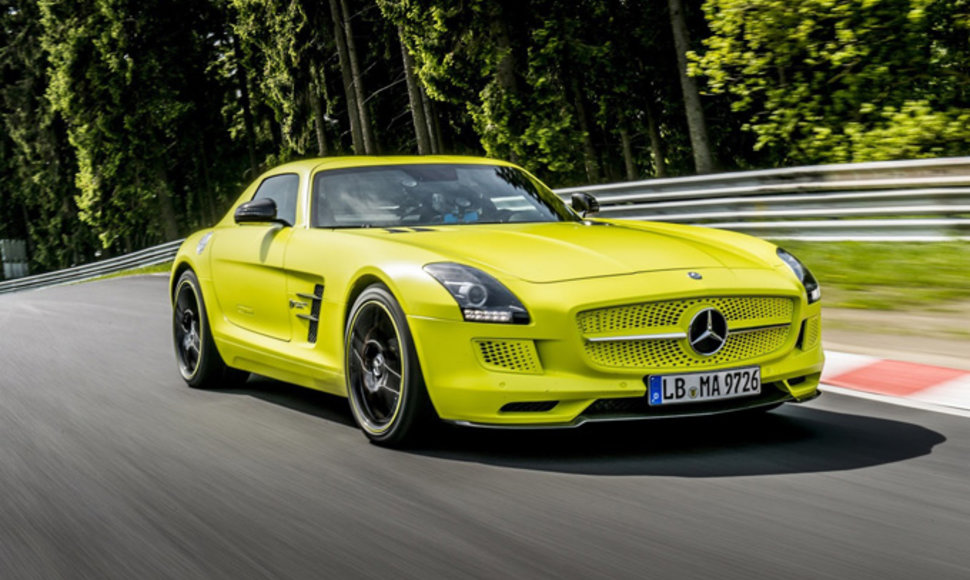 mercedes benz sls amg electric drive