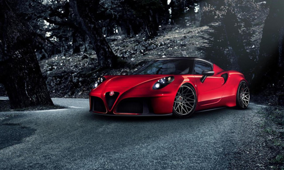 Patobulintas „Alfa Romeo 4C“