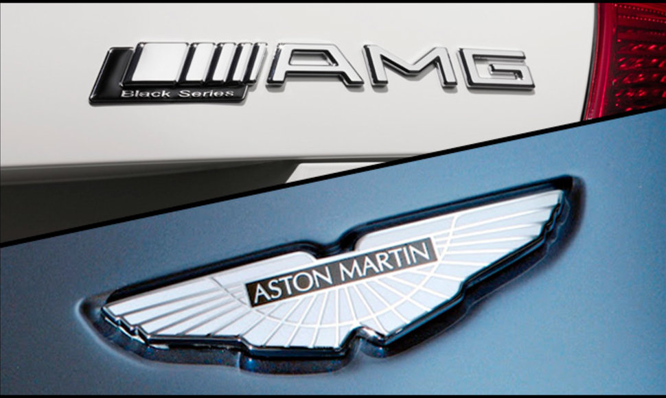 AMG ir „Aston Martin“