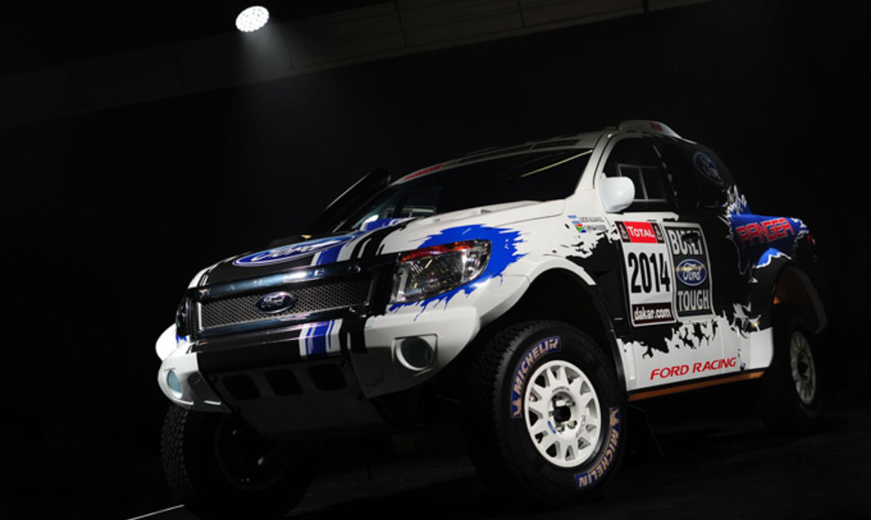 Dakaro raliui ruoštas „Ford Ranger“