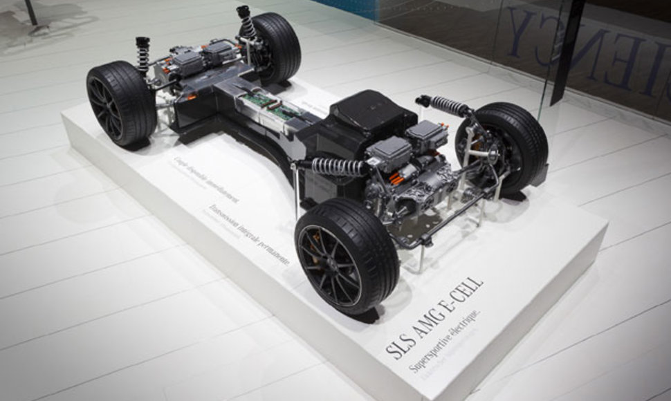„Mercedes-Benz“ SLS AMG „E-Cell“