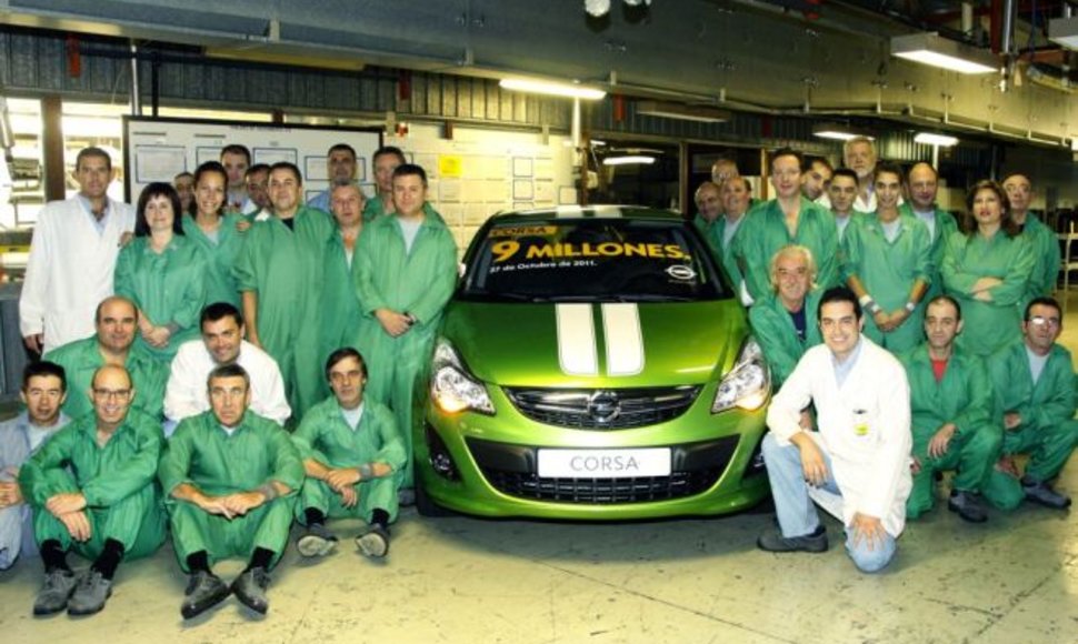 Jubiliejinė „Opel Corsa“