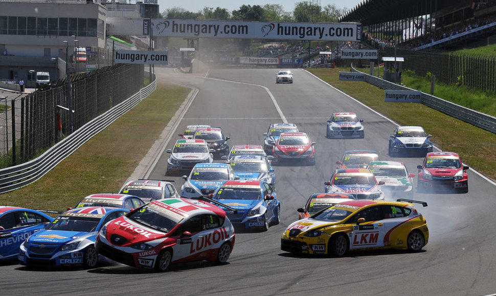 WTCC lenktynės Vengrijoje, „Hungaroring“ trasoje